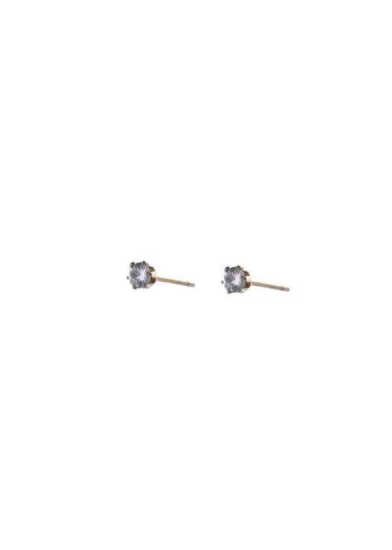 Go Dutch Label D&E -Strass studs 3mm - goud