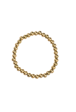 Go Dutch Label D&E - Armband met bolletjes 6mm - goud