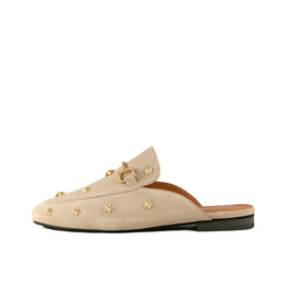 Babouche Babouche - muiltje Shenna suede beige