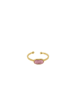21Jewelz Ring met oudroze steen - goud
