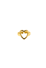 21Jewelz Open hart ring - goud