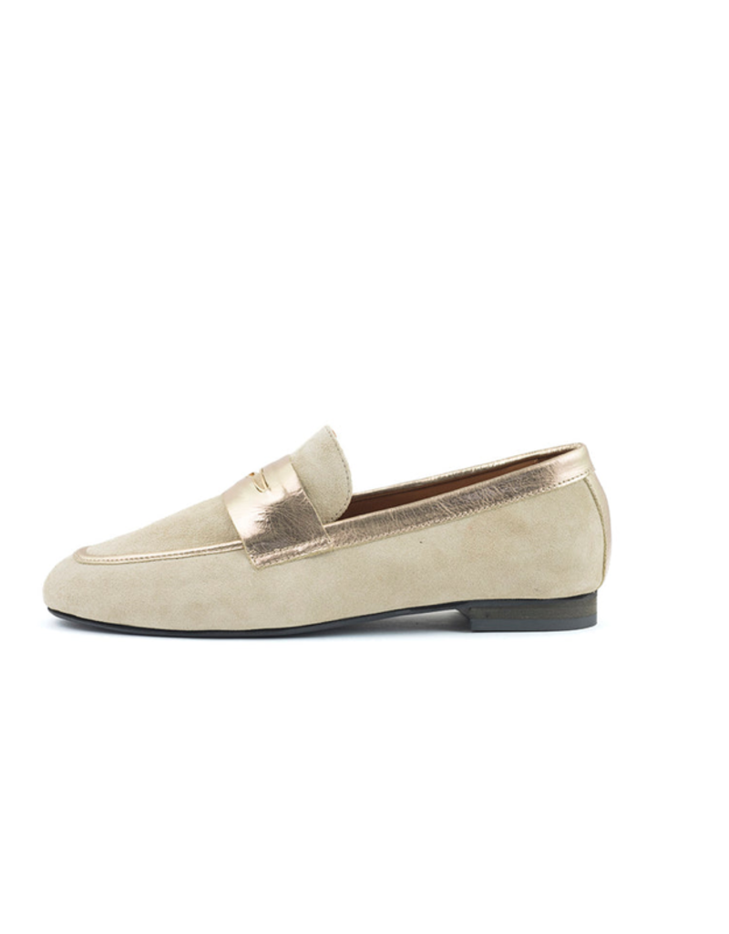 Babouche Babouche - Pip Loafer Beige Gold