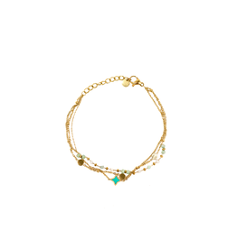 21Jewelz Armbandje met ster - mint groen