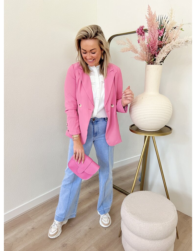 21Jewelz Blazer met knopen - roze