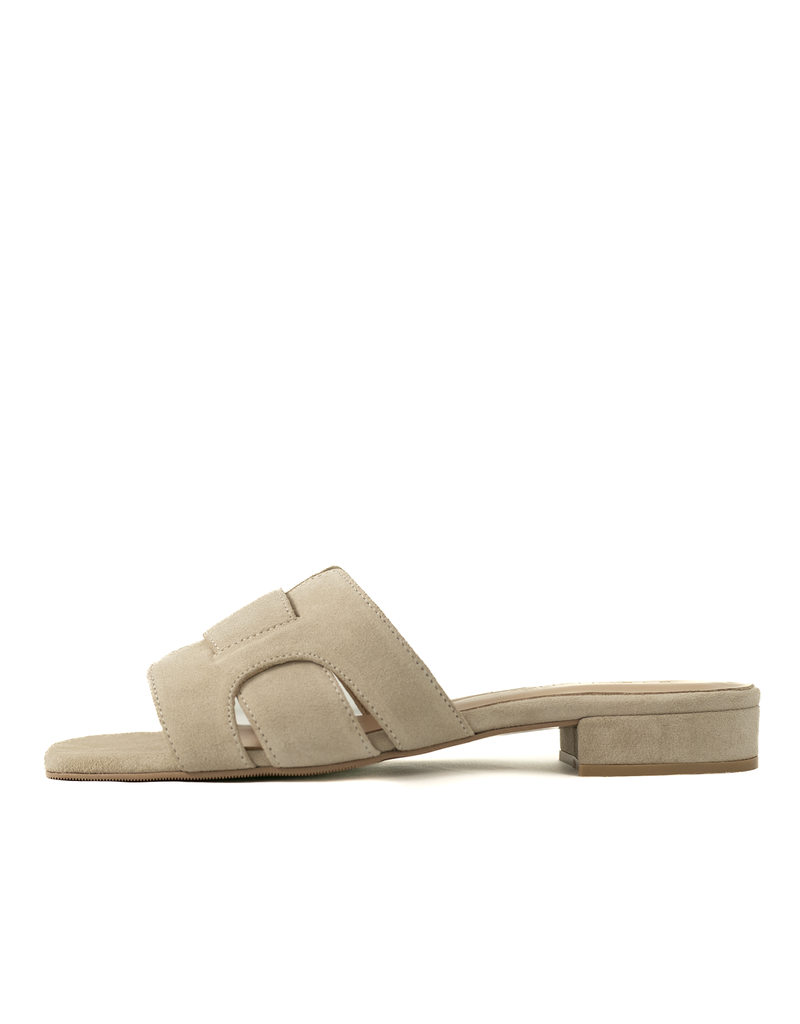 21Jewelz Babouche - Slipper sun suede beige