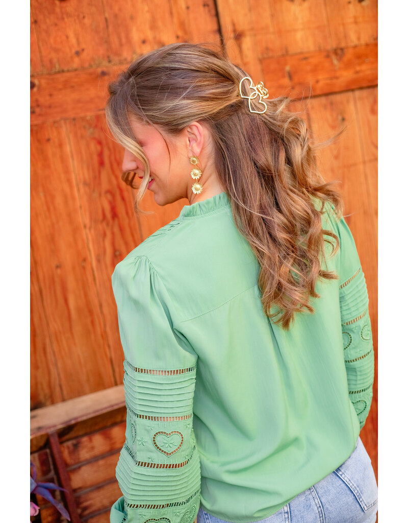 21Jewelz - The Label 21Jewelz | Blouse Jill - mintgroen