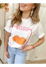 21Jewelz Shirt met roze/oranje opdruk