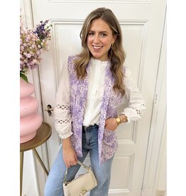 21Jewelz Lila print gilet