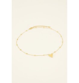 My Jewellery My Jewellery | Middellange ketting met hart - goud