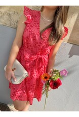 Ydence Dress Adeline - koraal roze