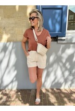 Ydence Knitted top Sammy - roest