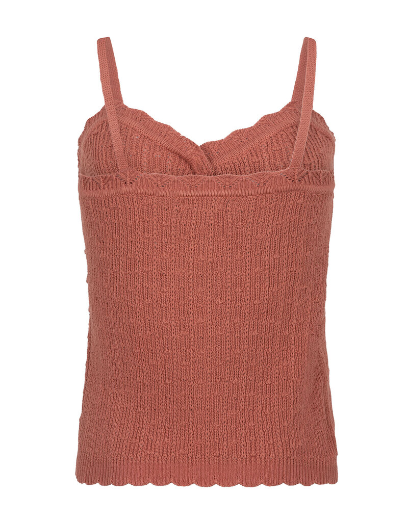 Ydence Knitted top Kathleen - roest