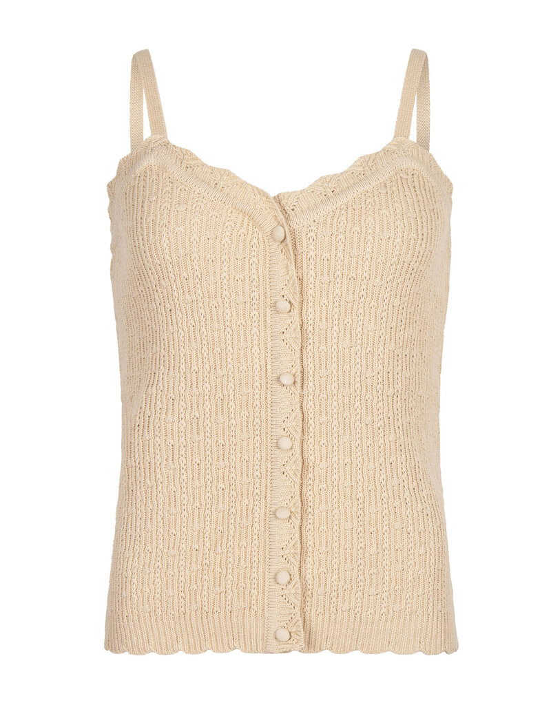 Ydence Knitted top Kathleen - beige