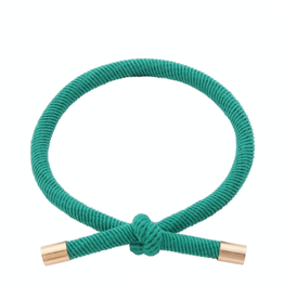 Haar elastiekje groen