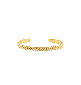 21Jewelz Minimalistische gevlochten bangle