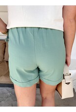 21Jewelz Short met ruffles - groen