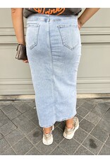 21Jewelz Lichtblauwe denim rok