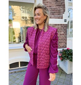 21Jewelz Print gilet - magenta