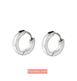 Go Dutch Label D&E - Hoops 13mm - zilver