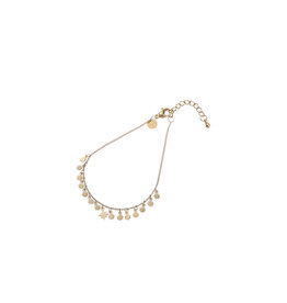Go Dutch Label D&E - Armbandje met kleine sterretjes - goud