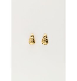 My Jewellery Oorbellen met open structuur - goud
