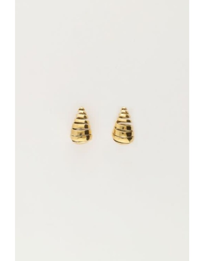 My Jewellery Oorbellen met open structuur - goud