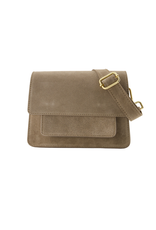 21Jewelz Musthave basic tas - suede taupe