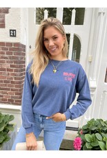 21Jewelz Sweater believe in love - donkerblauw