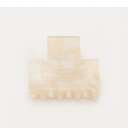 21Jewelz Mini haarklem - parelmoer beige