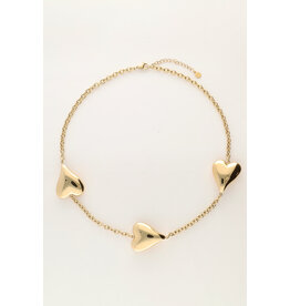 My Jewellery My Jewellery -  Statement ketting met hartjes