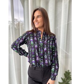 Lofty Manner Lofty Manner | Blouse Lidian -  nightsky print