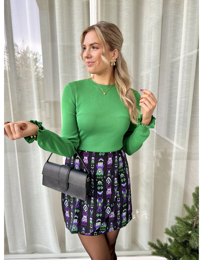 Lofty Manner Lofty Manner | Skirt Manouk - nightsky print