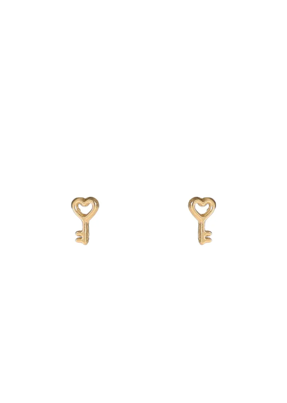 Go Dutch Label D&E - Studs hart & sleutel