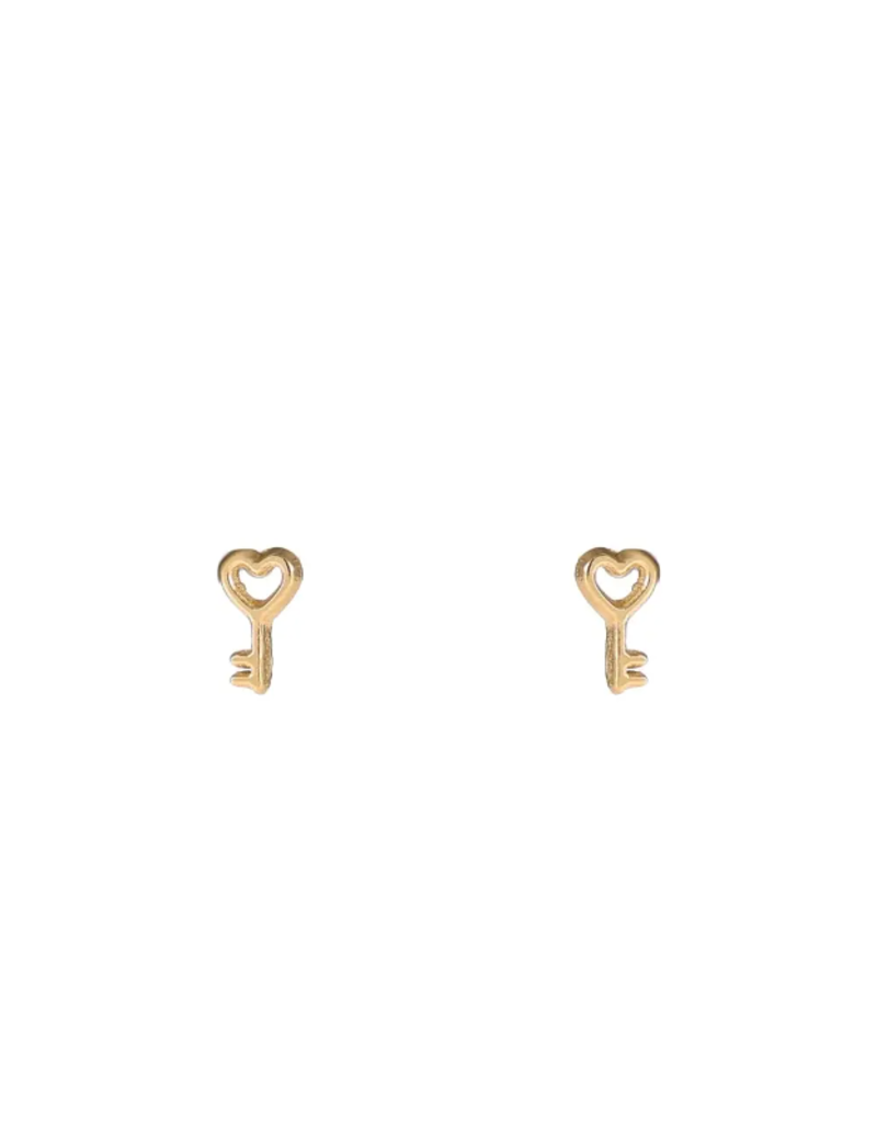 Go Dutch Label D&E - Studs hart & sleutel
