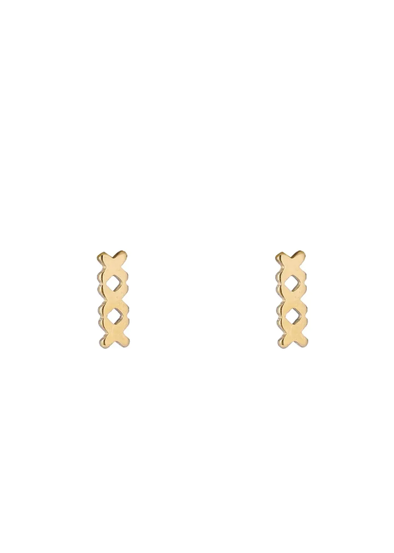 Go Dutch Label D&E - Studs met kruisjes