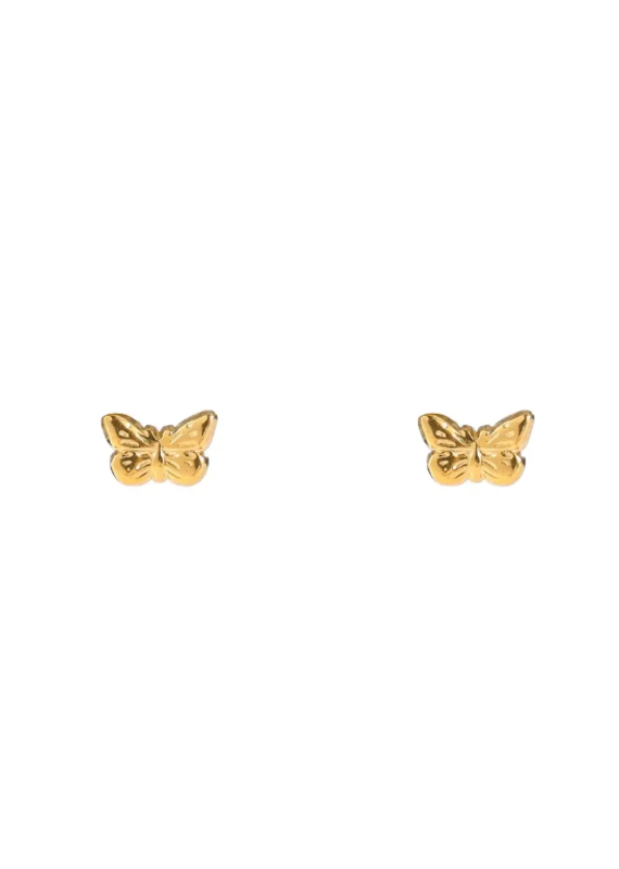Go Dutch Label D&E - studs met vlinder