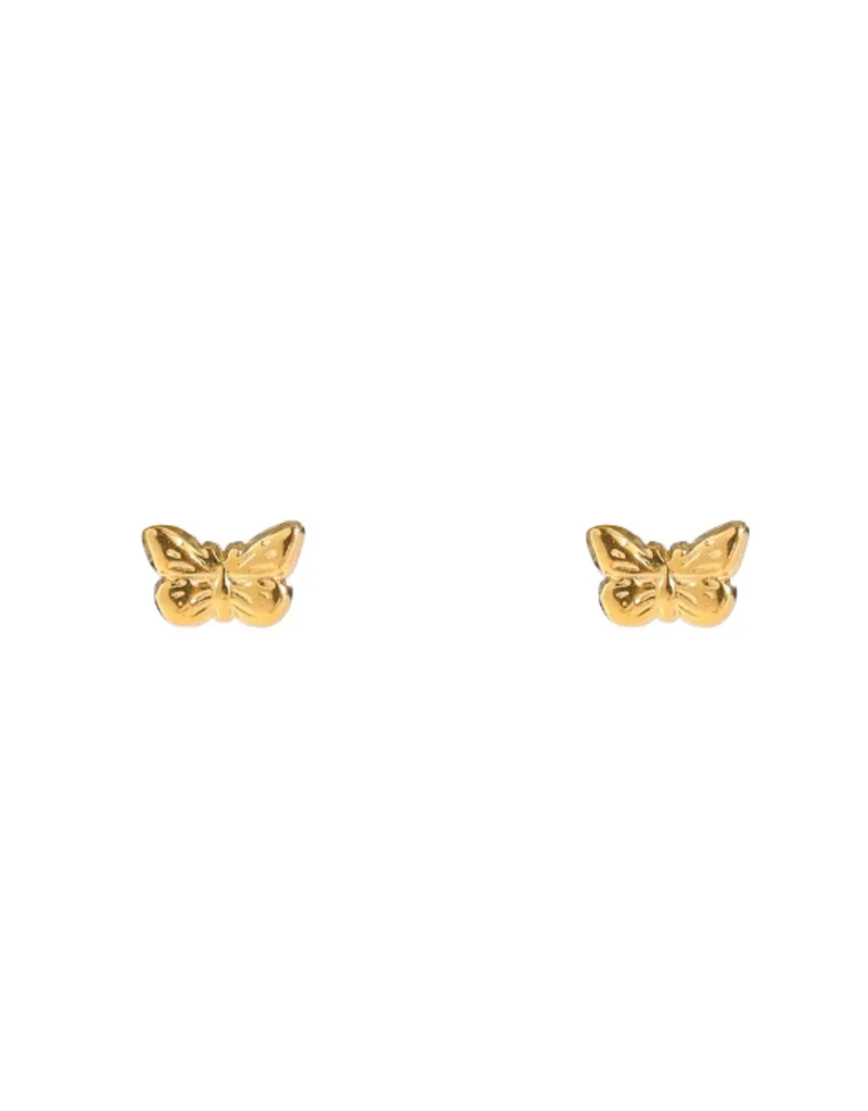 Go Dutch Label D&E - studs met vlinder