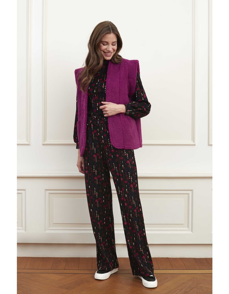 Lofty Manner Lofty Manner | Trouser Ruby - western print