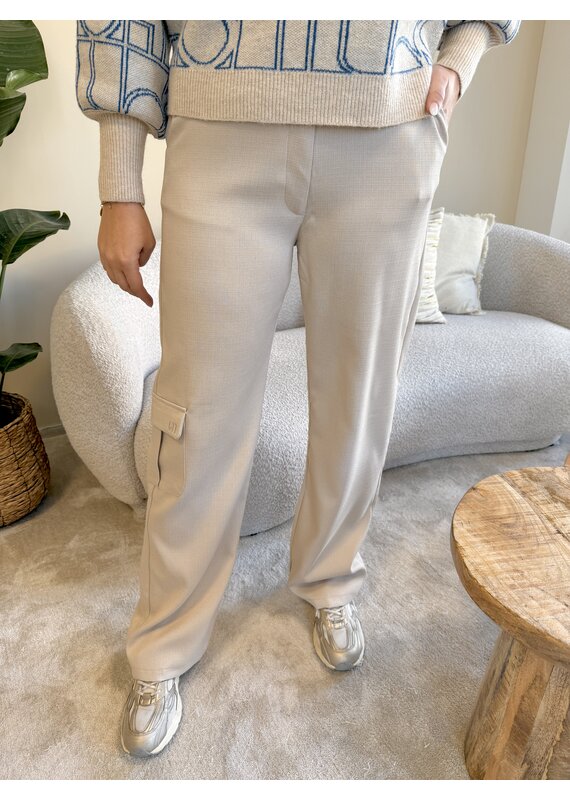 Lofty Manner Lofty Manner - Trouser Deidra - Beige
