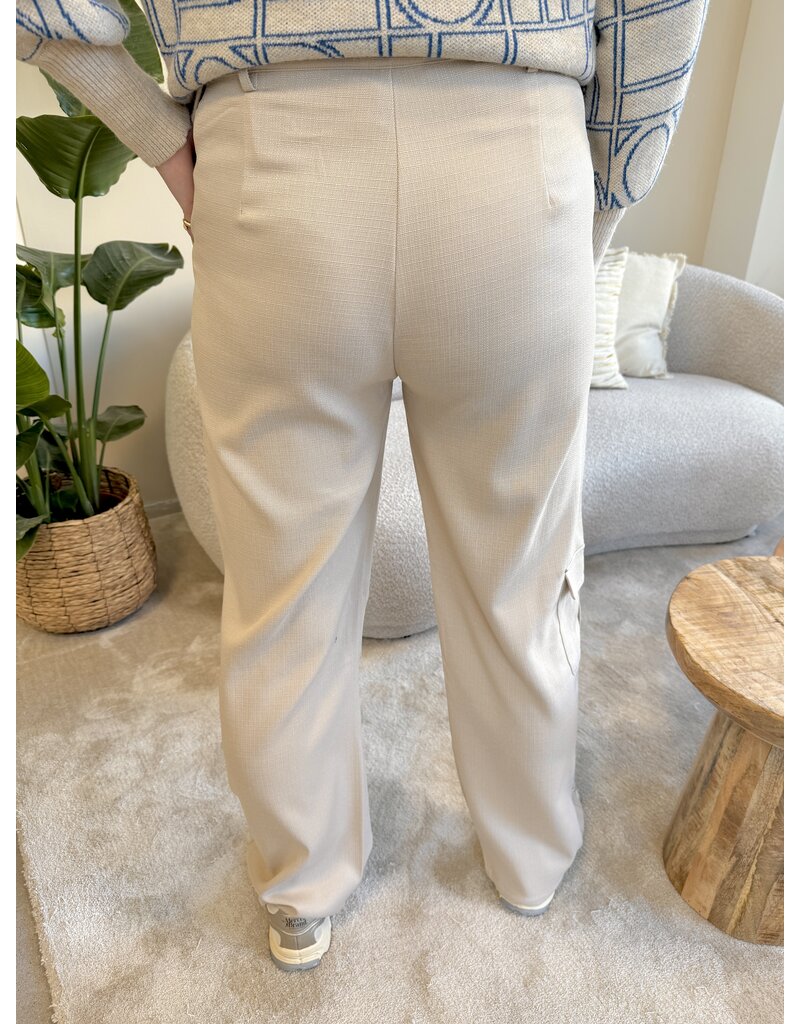 Lofty Manner Lofty Manner - Trouser Deidra - Beige