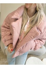 21Jewelz Jasje met kraag en stiksel - roze