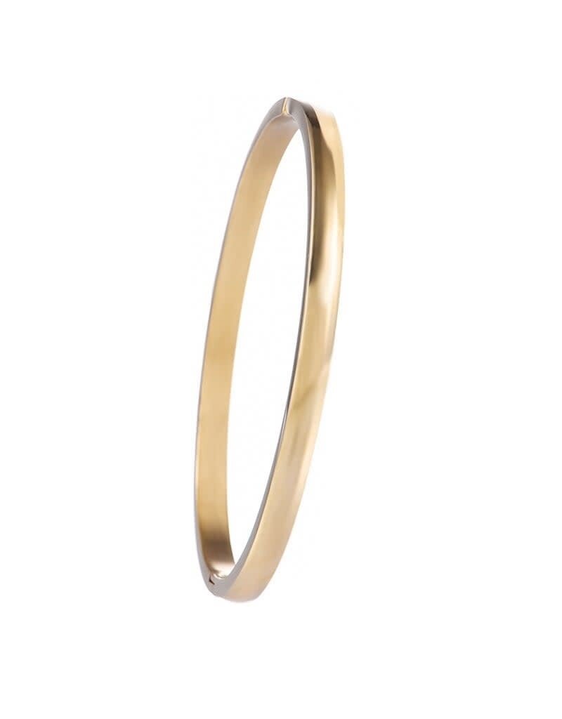 Go Dutch Label D&E - Classic bangle (M) - goud