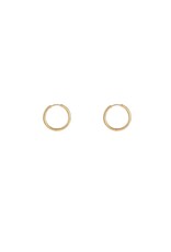 Go Dutch Label D&E - Oorring small - goud