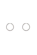 Go Dutch Label D&E - Oorring large - zilver