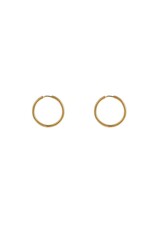 Go Dutch Label D&E - Oorring large - goud