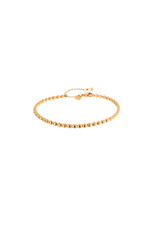 Go Dutch Label D&E - Small rounds bangle - goud