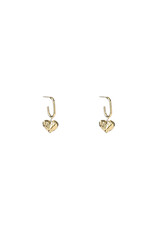 Go Dutch Label D&E - Heart hoop - goud