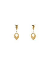 Go Dutch Label D&E - Drop stud - goud