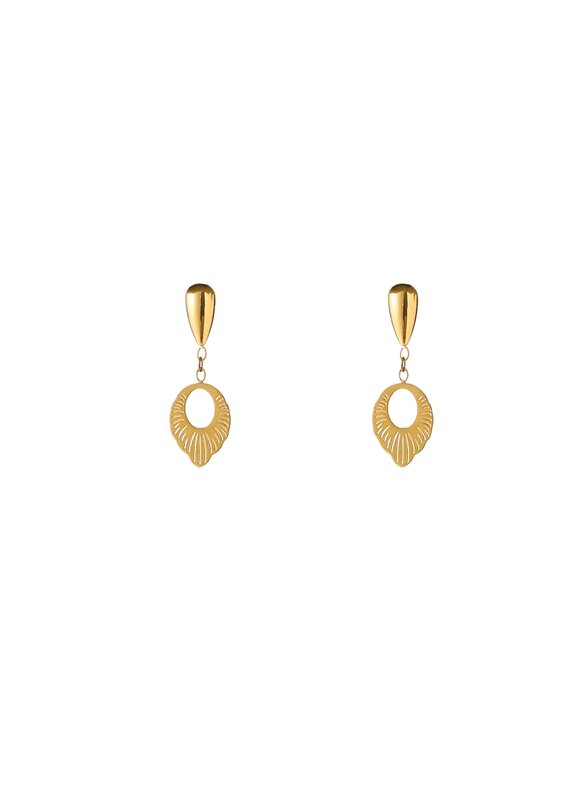 Go Dutch Label D&E - Drop stud - goud