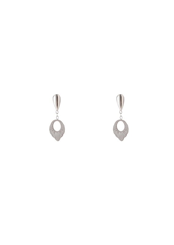 Go Dutch Label D&E - Drop stud - zilver
